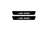 Land Rover Discovery IV 2009-2016 Led Door Sill Pro With Logo Land Rover (Premium Painting) Land Rover Led Door Sills PRO opdesign