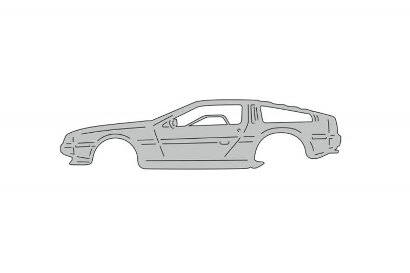 Keychain Bottle Opener for DeLorean DMC-12 1981-1983 Keychains opdesign