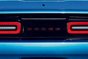 Dodge tailgate trunk rear 3D emblem with Dodge logo for Challenger (type MIXT)