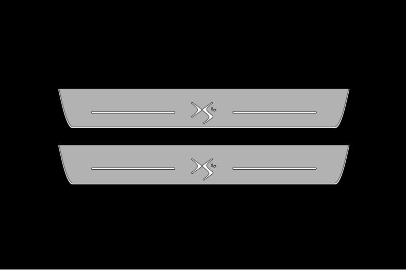 Citroen DS4 I 2011-2018 Car Door Sill With Logo DS4 Citroen Led Door Sills opdesign