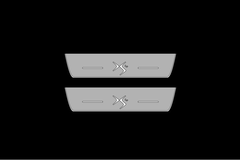 Citroen DS4 I 2011-2018 Car Door Sill With Logo DS4 Citroen Led Door Sills opdesign