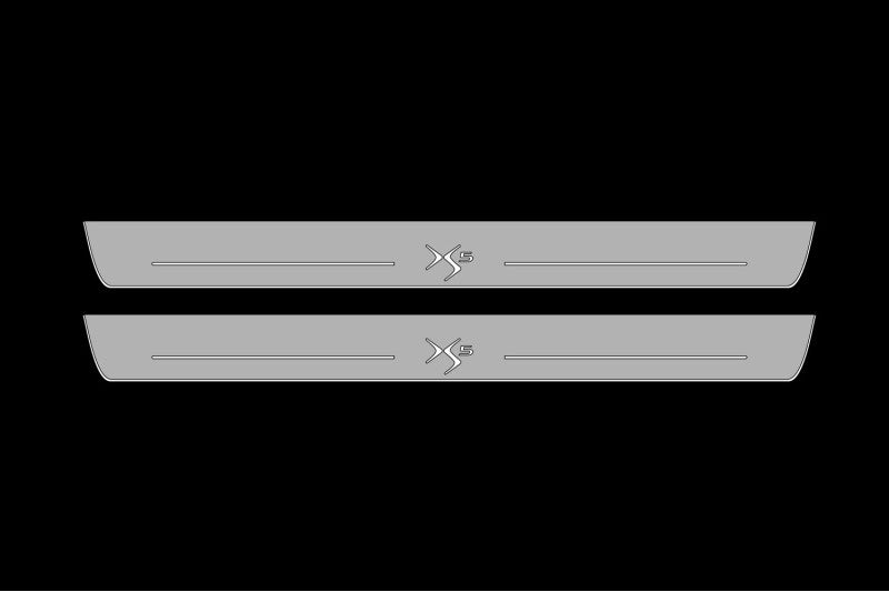 Citroen DS5 2011+ Car Door Sill With Logo DS5 Citroen Led Door Sills opdesign