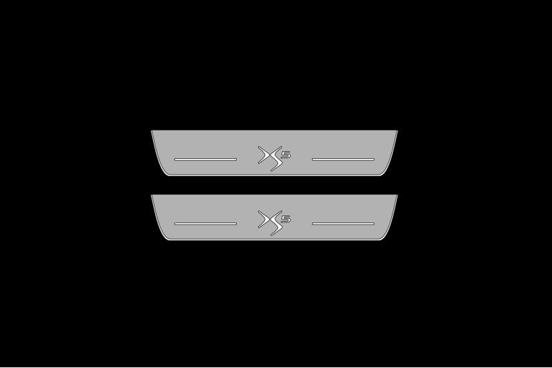 Citroen DS5 2011+ Car Door Sill With Logo DS5 Citroen Led Door Sills opdesign