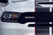 Dodge Illuminated LED Radiator Grille Emblems and Badges with Durango logo Dodge Led emblems decoinfabric
