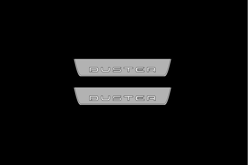 Renault Duster III 2024+ Car Door Sill With Logo Duster Renault Led Door Sills opdesign