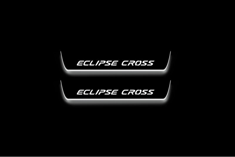 Mitsubishi Eclipse Cross 2018+ LED Door Sill With Logo Eclipse Cross