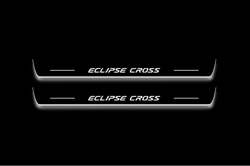 Mitsubishi Eclipse Cross 2018+ LED Door Sill With Logo Eclipse Cross