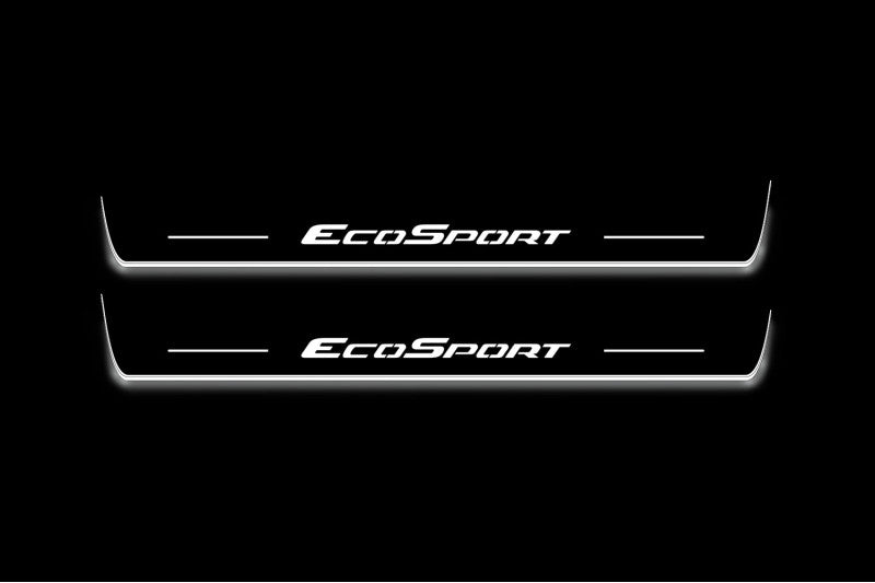 Ford EcoSport II 2012+ LED Door Sills PRO With Logo EcoSport