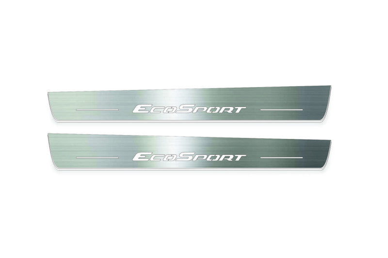 Ford EcoSport II 2012+ LED Door Sills PRO With Logo EcoSport