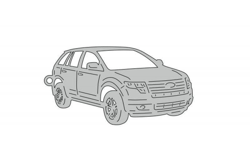 Car Keychain for Ford Edge I 2006-2014 (type 3D) Keychains opdesign