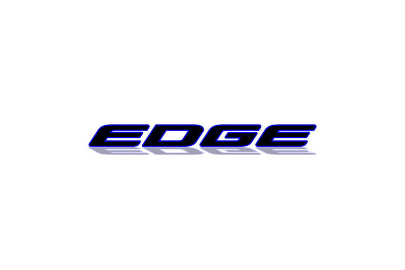 Ford tailgate trunk rear 3D emblem with Edge logo for Ford Edge II 2014+ (type MIXT) Ford emblems decoinfabric