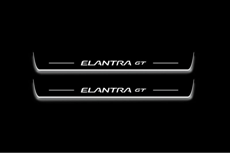 Hyundai Elantra GT 2013-2017 Car Light Sill With Logo Elantra GT