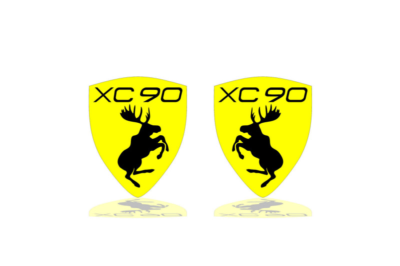 Volvo emblem for fenders with Volvo XC90 II logo