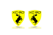 Volvo Emblem & Badges set with Volvo XC90 II logo Volvo emblems decoinfabric
