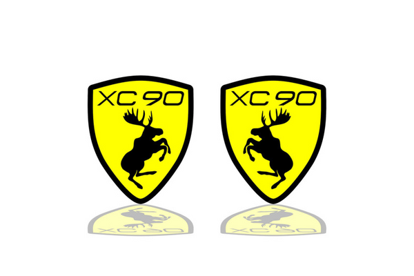 Volvo emblem for fenders with Volvo XC90 II logo (type 2)