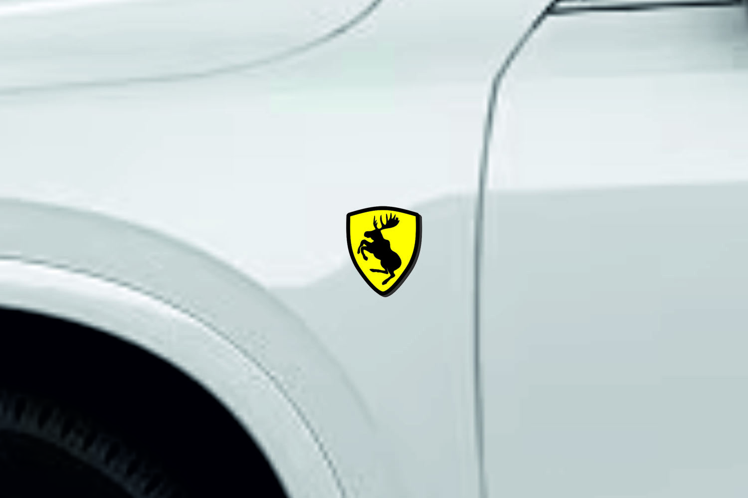 Emblema da grelha do radiador DODGE com logótipo Hellcat