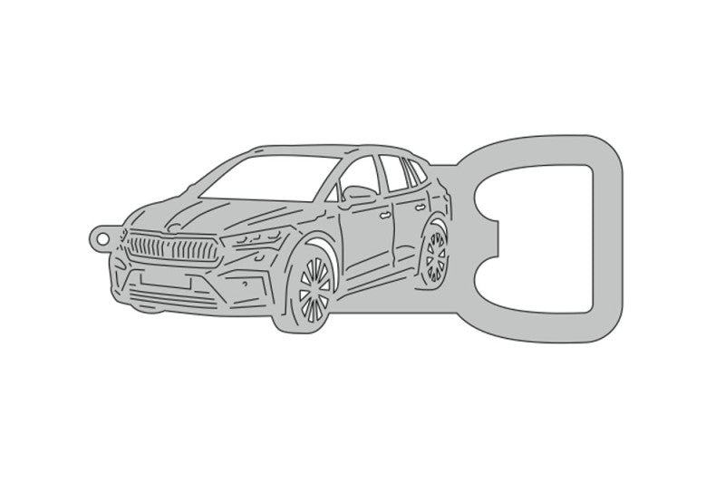 Keychain Bottle Opener for Skoda Enyaq 2020+ Keychains opdesign