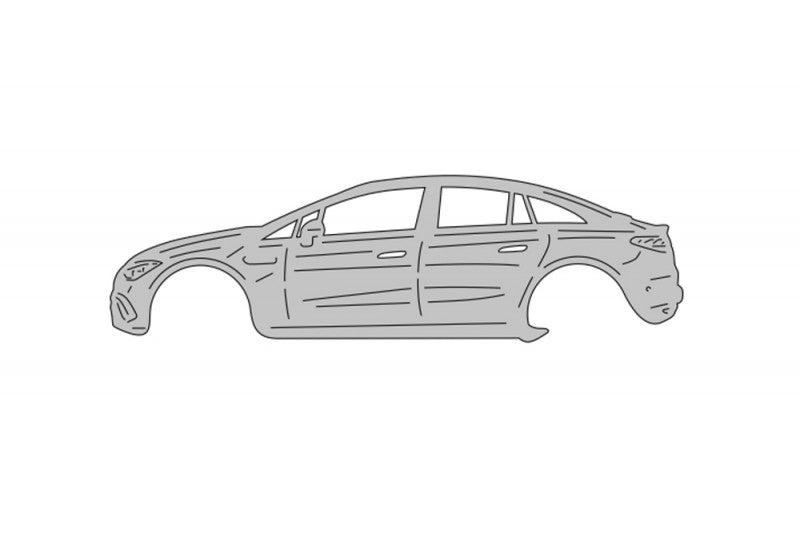 Keychain Bottle Opener for Mercedes EQE 2022+ Keychains opdesign