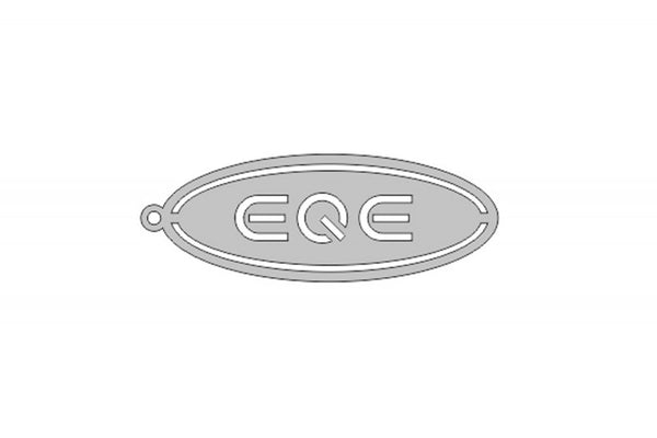 Car Keychain for Mercedes EQE (type Ellipse) - decoinfabric
