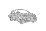 Car Keychain for Mercedes EQE SUV 2022+ (type 3D) Keychains opdesign