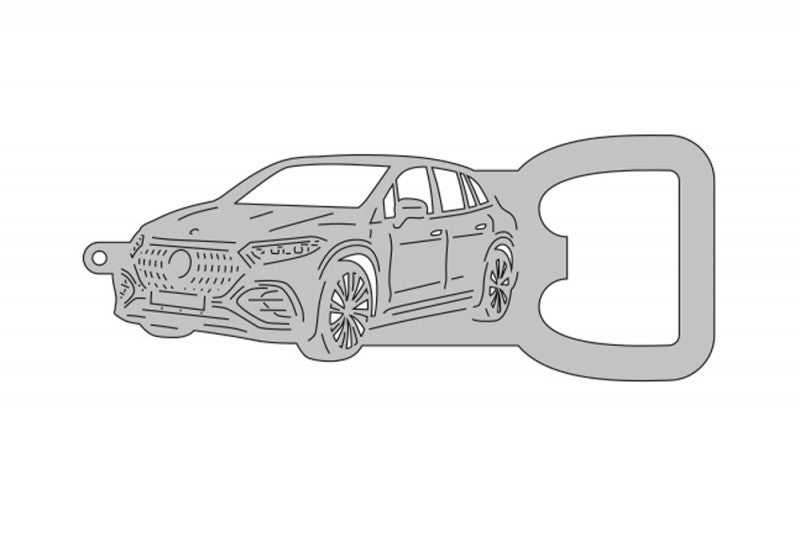 Keychain Bottle Opener for Mercedes EQS SUV 2022+ Keychains opdesign