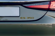 Lexus tailgate trunk rear 3D emblem with ES350 logo (type MIXT)
