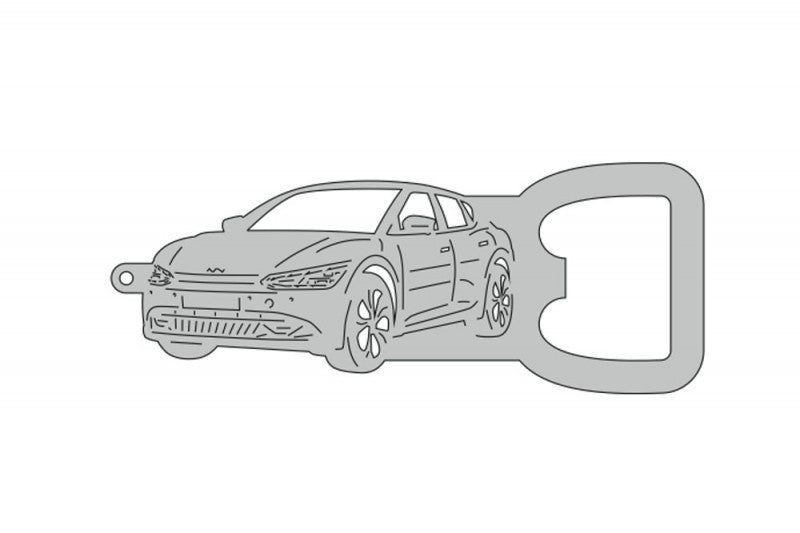 Keychain Bottle Opener for KIA EV6 2022+ Keychains opdesign