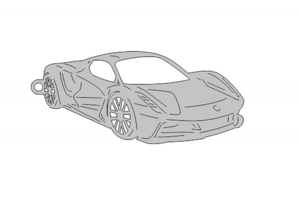 Car Keychain for Lotus Evija 2020+ (type 3D) - decoinfabric