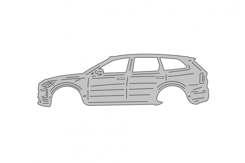 Keychain Bottle Opener for Volvo EX90 2024+ Keychains opdesign