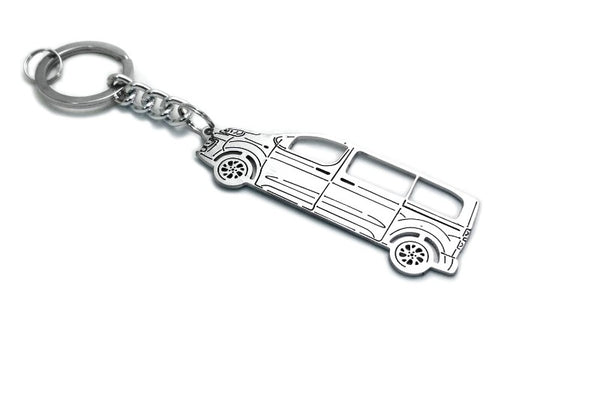 Car Keychain for Peugeot Expert III 2016+ (type STEEL)