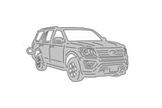 Car Keychain for Ford Expedition IV 2018+ (type 3D) Keychains opdesign