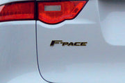 Jaguar tailgate trunk rear 3D emblem with F-Pace logo (type MIXT)
