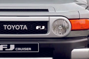 Toyota Illuminated LED Radiator Grille Emblems and Badges with FJ logo Toyota Led Emblems decoinfabric