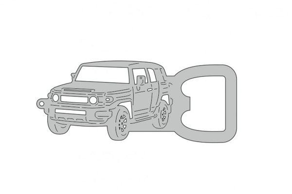 Keychain Bottle Opener for Toyota FJ Cruiser 2006+