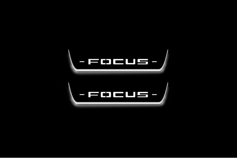 Ford Focus IV 2018+ Auto Door Sill Plates With Logo Focus