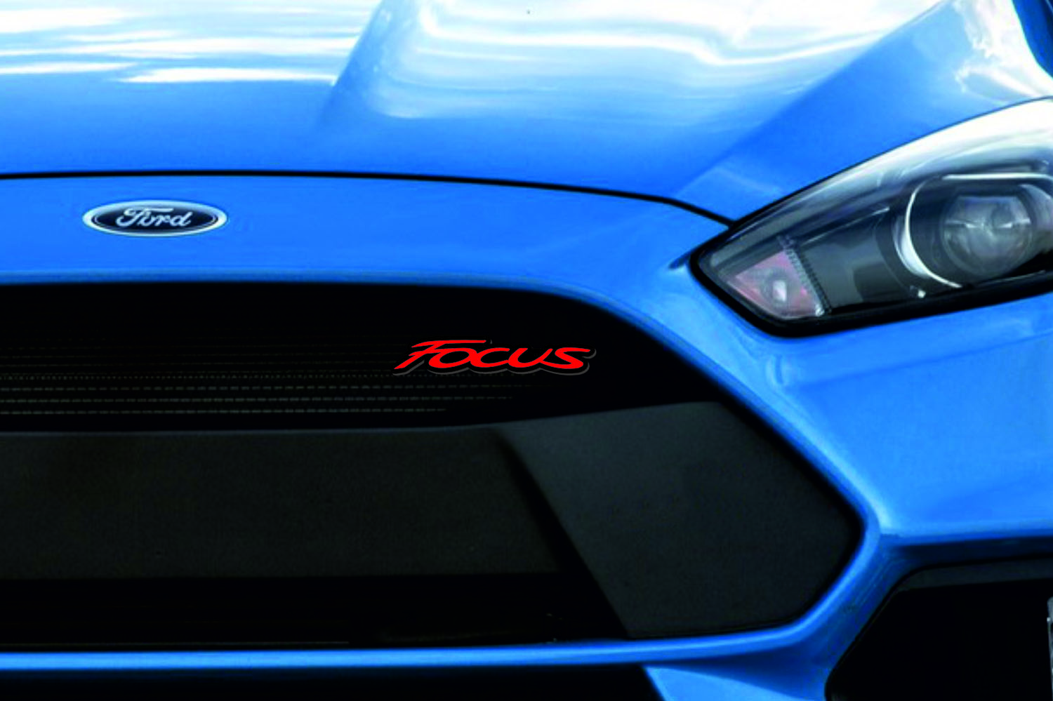 Ford Focus Radiator grille emblem with Ford Focus III logo