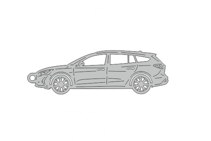 Car Keychain for Ford Focus IV Universal 2018+ (type STEEL) Keychains opdesign