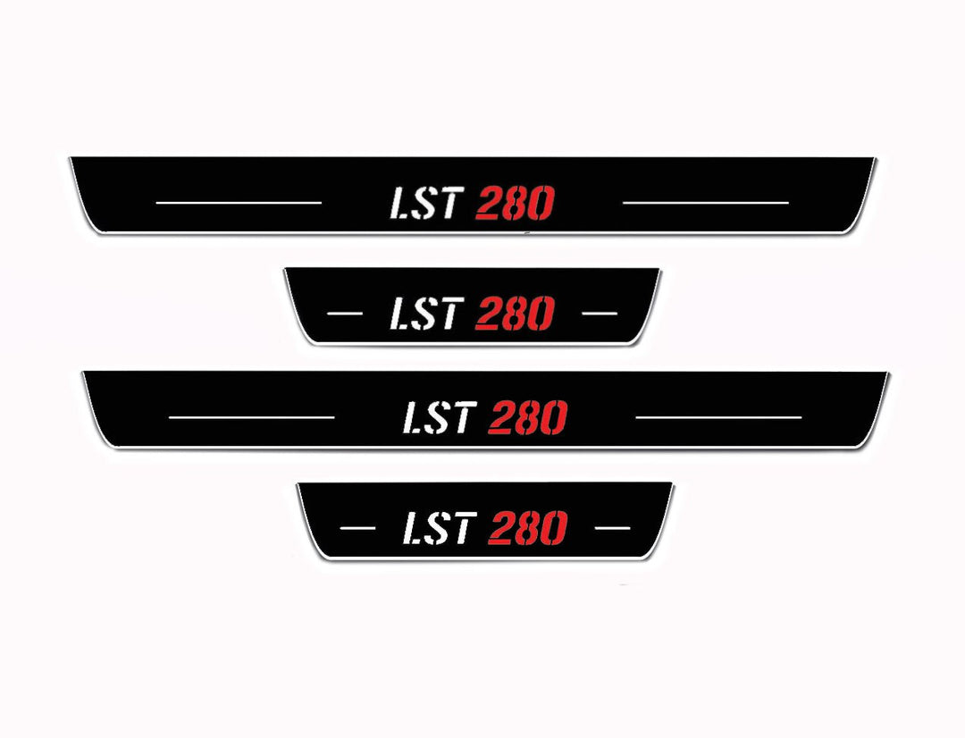 Ford Focus IV 2018+ LED Door Sills PRO With LST 280 Logo Ford Led Door Sills opdesign