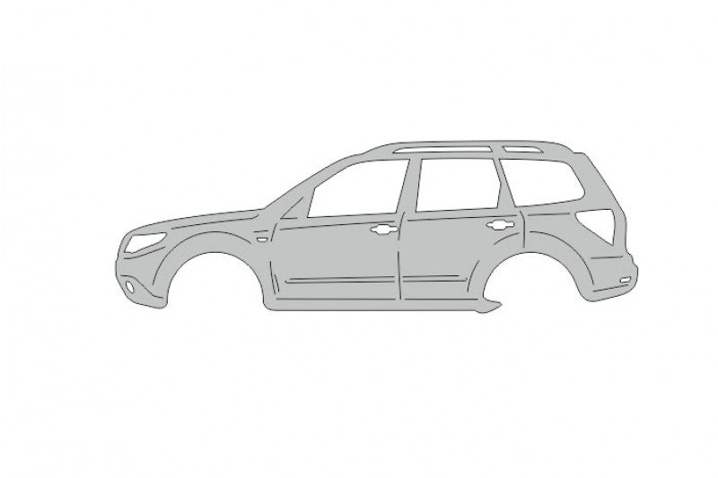 Keychain Bottle Opener for Subaru Forester III 2007-2012 Keychains opdesign