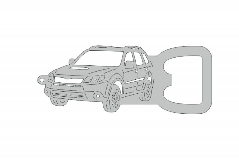 Keychain Bottle Opener for Subaru Forester III 2007-2012 Keychains opdesign