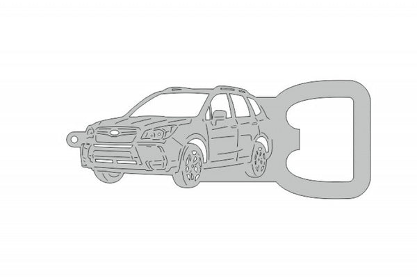 Keychain Bottle Opener for Subaru Forester IV 2012-2018