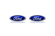 Colored Floor Mat Emblems for Ford – Add a Touch of Personality Car Mats Badges Decoin
