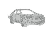 Car Keychain for Cupra Formentor 2020+ (type 3D) Keychains opdesign