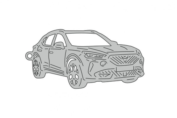 Car Keychain for Cupra Formentor 2020+ (type 3D) - decoinfabric