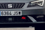Seat Illuminated LED Radiator Grille Emblems and Badges with FR (type 2) logo Seat Led Emblems decoinfabric