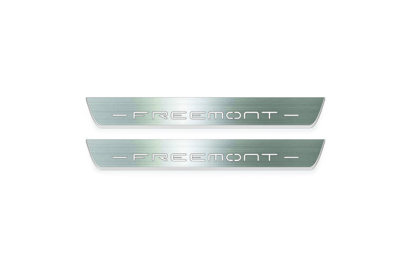 Fiat Freemont 2011+ Car Door Sill With Logo Freemont