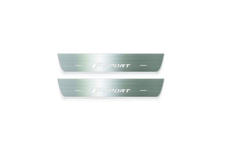 Lexus RX IV 2015-2023 LED Door Sill With Logo F Sport