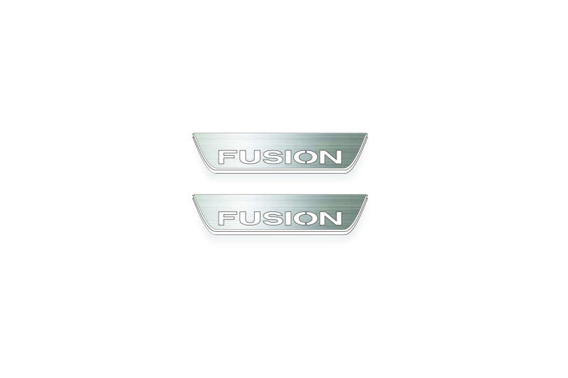 Ford Fusion (Europe) 2002-2012 Led Sill Plates With Fusion Logo