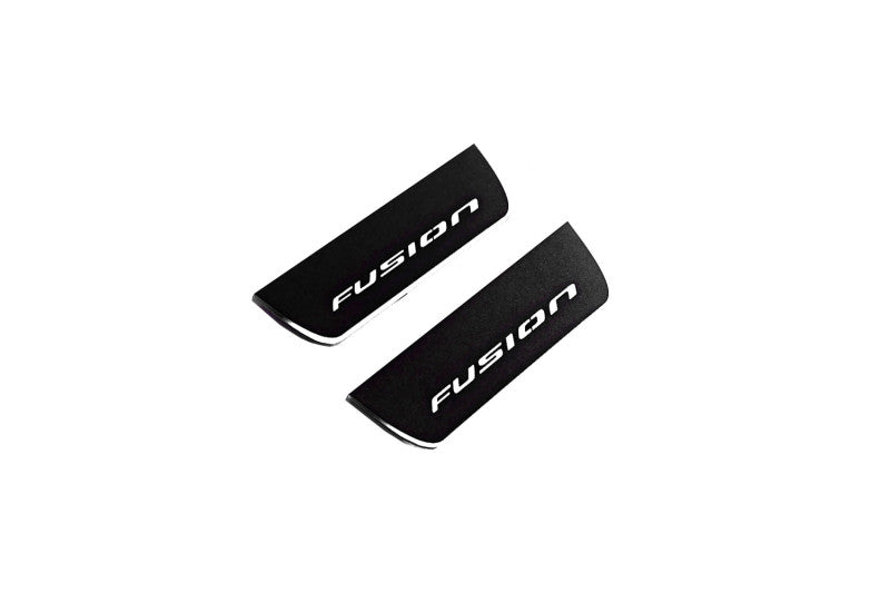 Umbrales de puerta LED Ford Fusion II con Logo Fusion