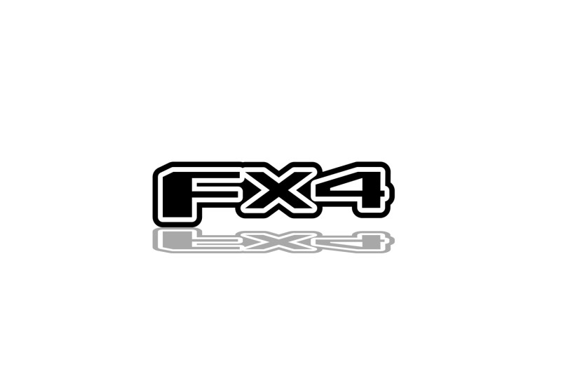 Ford F150 tailgate trunk rear emblem with FX4 logo